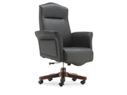 Leather Medium Back Chair CG-P881